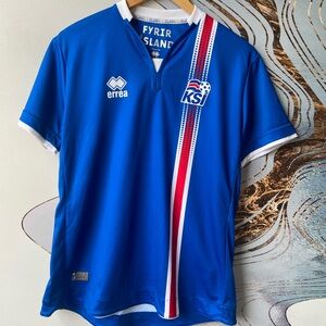 ERREA KSI Fyrir Islands Jersey